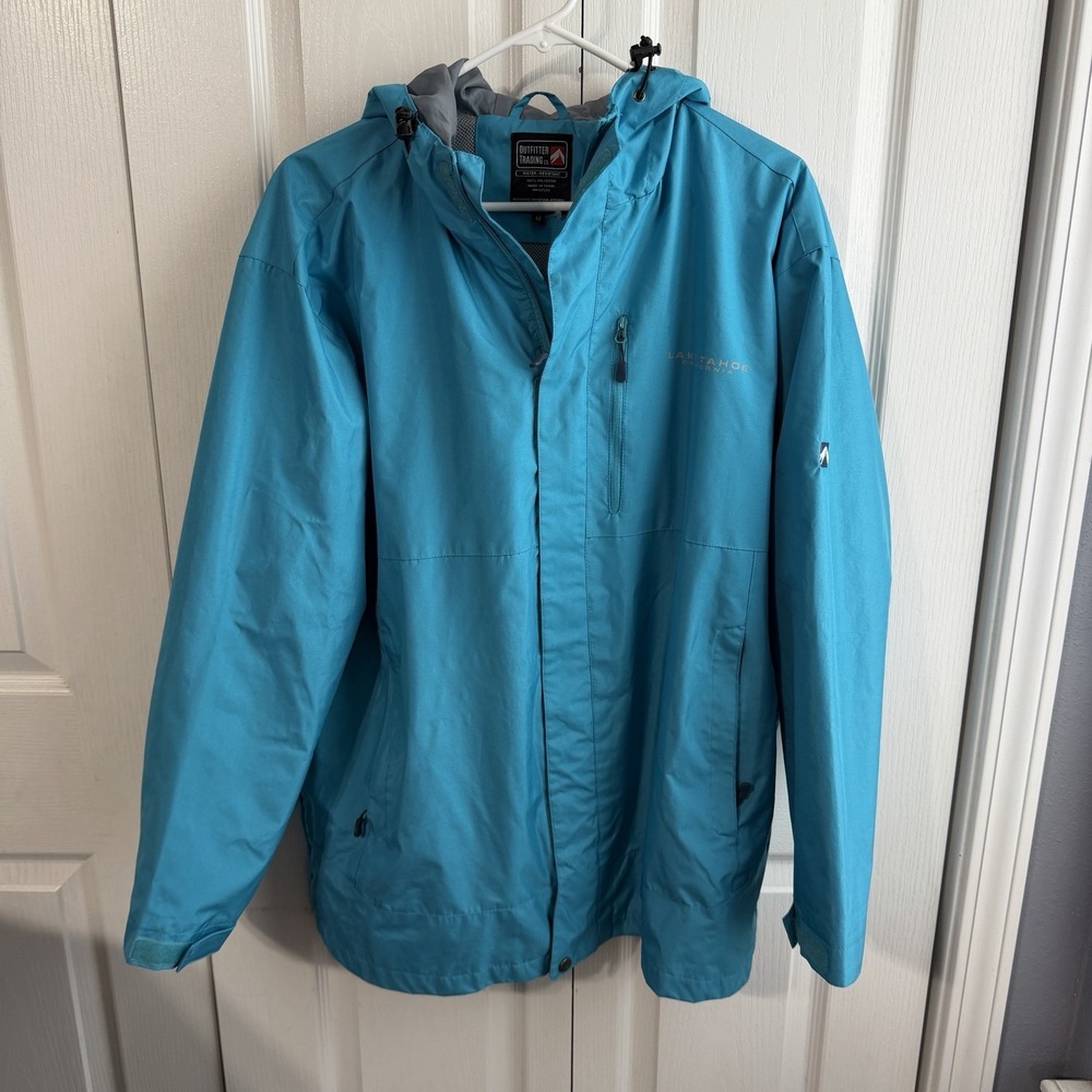 Outfitter Trading Co Lake Tahoe Full Zip Water Resistant Jacket Men's Medium